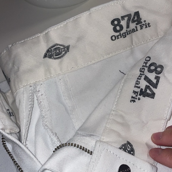 Dickies Women's Original 874® Work Pants in White - Picture 9 of 10